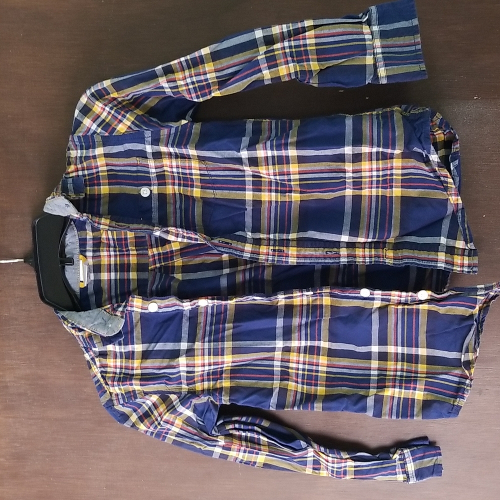 Gymboree vintage boys long sleeve button down shirt